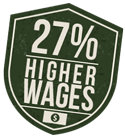  Higher Wages