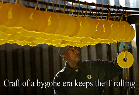 Craft of a bygone era keeps the T rolling